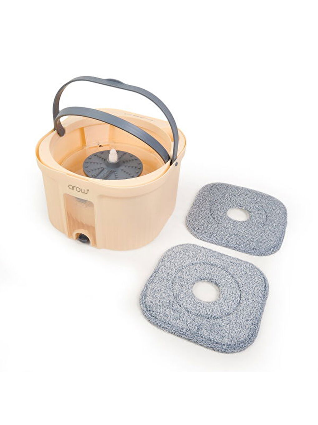 Master Clean Yedekli Pro Mop Seti - Bej-1