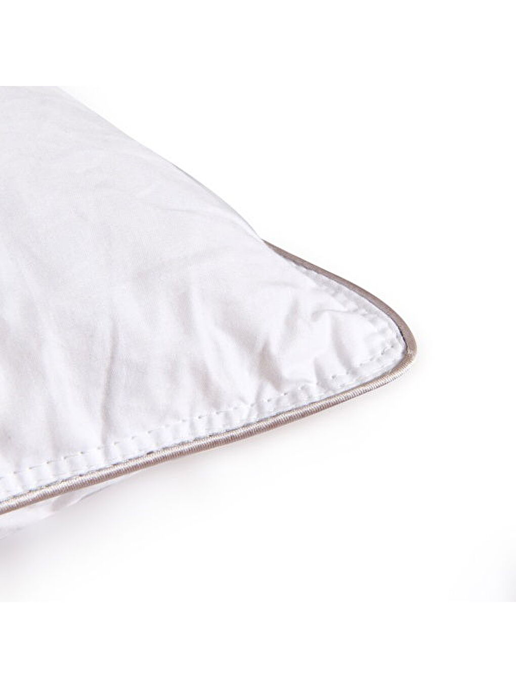 Soft Kaz Tüyü Yastık - Beyaz - 50x70 cm-2