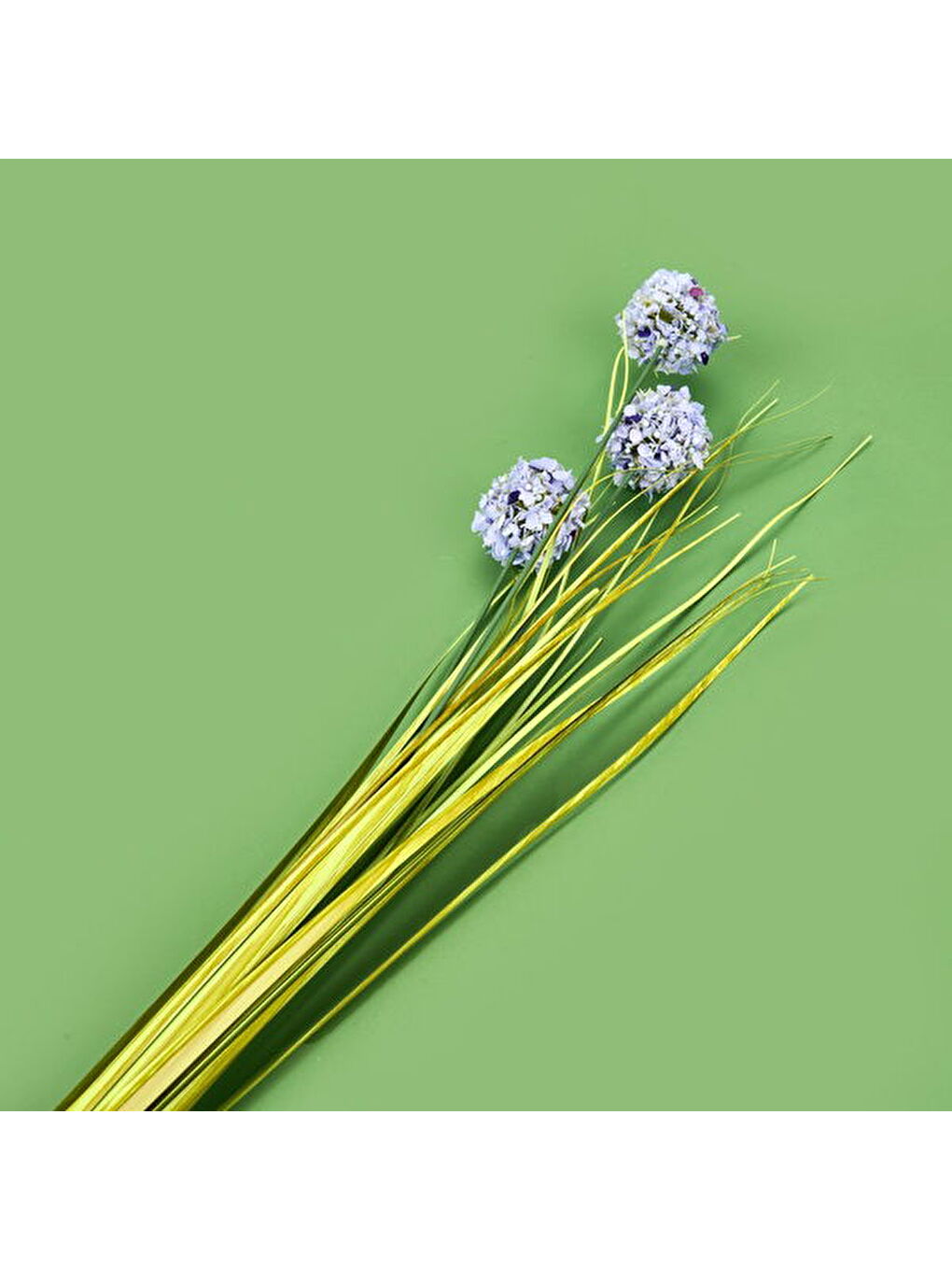 Deco Allium Dal Çiçek - Mor - 87 cm-1