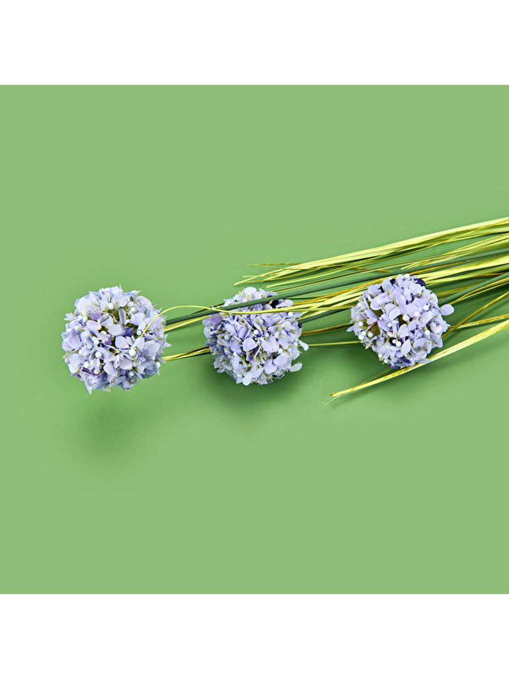 Deco Allium Dal Çiçek - Mor - 87 cm-2