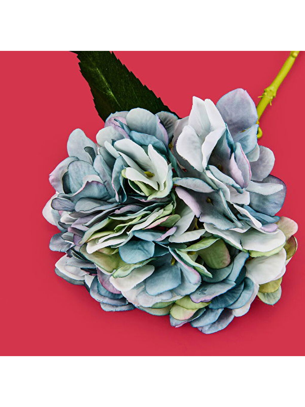 Deco Ortanca Dal Çiçek - Mavi - 37 cm-1