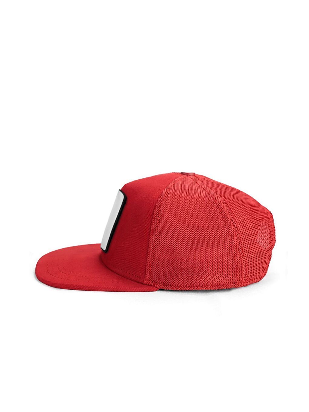 Hip Hop Kids Ayı Logolu Kırmızı Çocuk Trucker Şapka-3