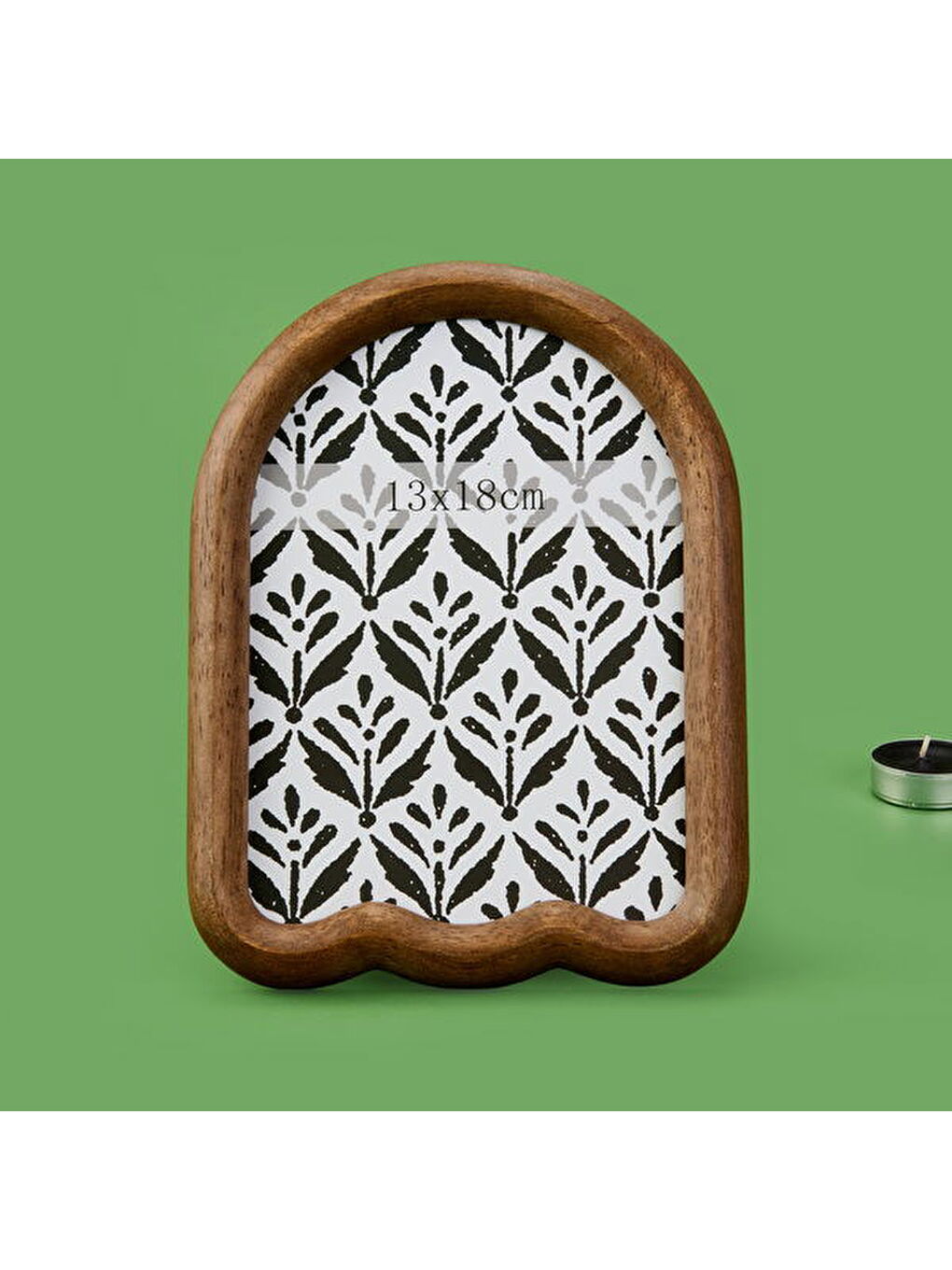 Deco Wavy Çerçeve - Kahverengi - 13x18 cm-3