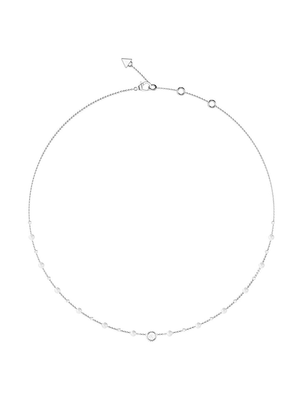 Gri JGUJUBN05515JWRHTU İnci Kadın Kolye