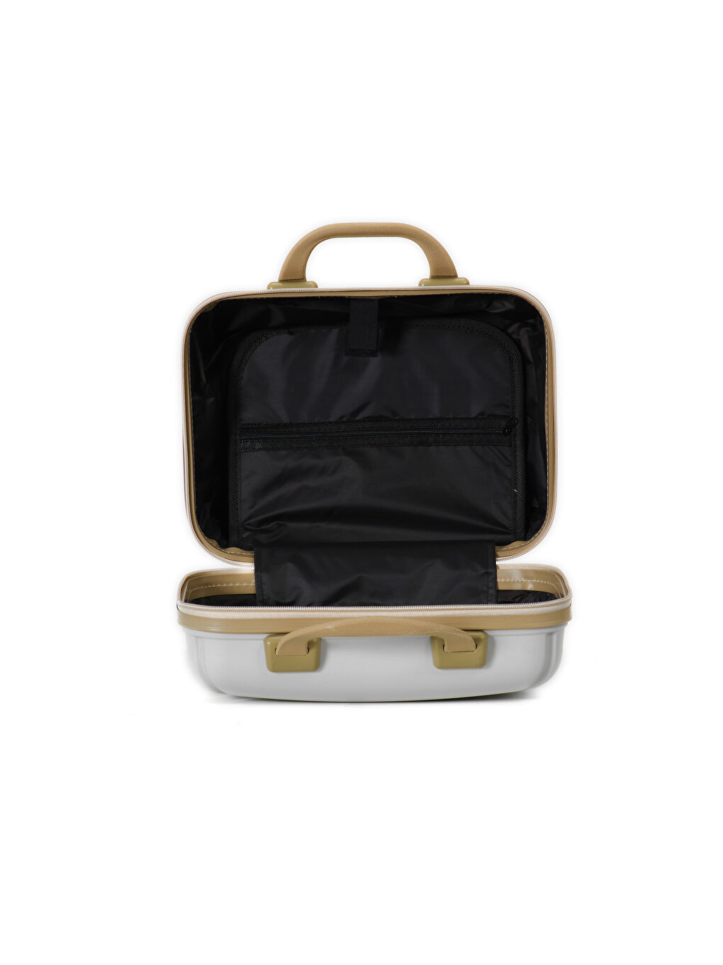 Krem-Gold PP Makyaj Çantası-8