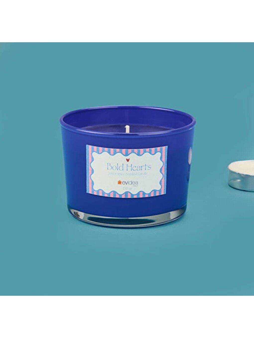 Deco Bold Hearts Mum - Mavi - 150 gr-1