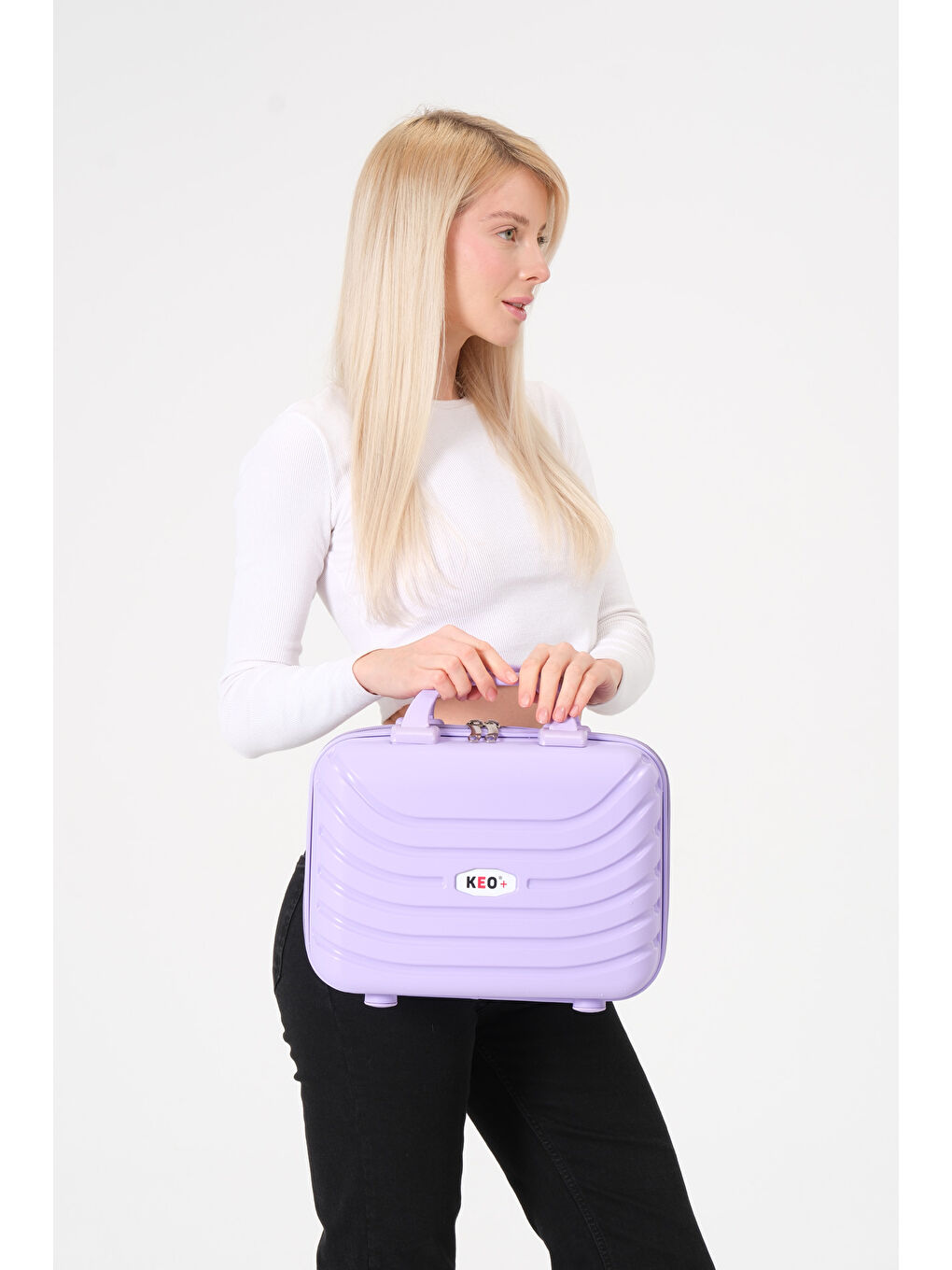 Lila PP Makyaj Çantası-8