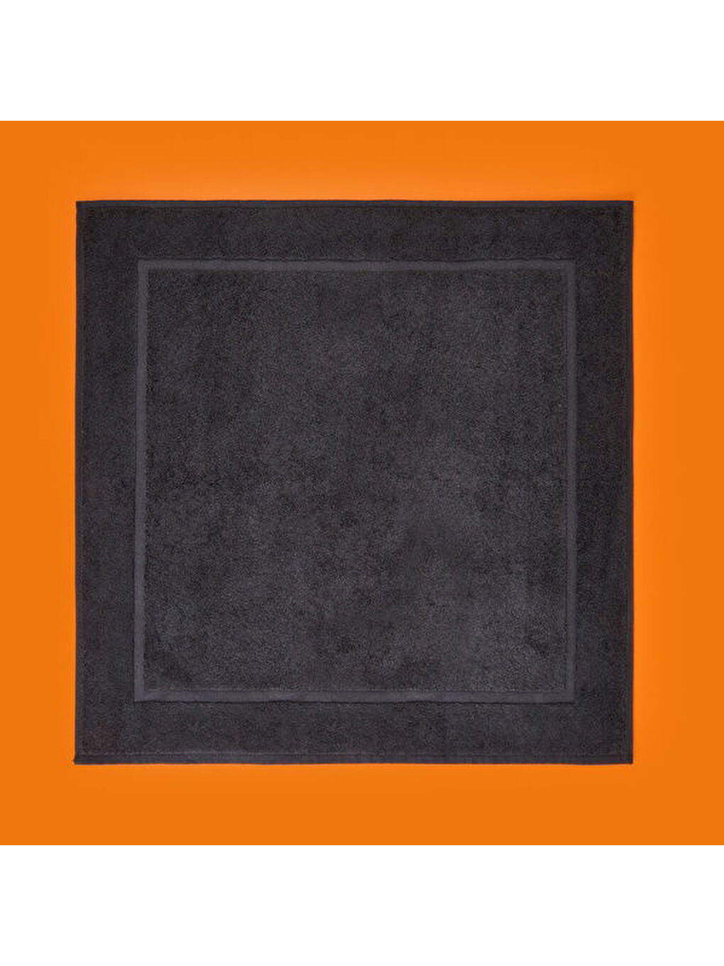 Soft Samantha Ayak Havlusu - Antrasit - 60x60 cm-3