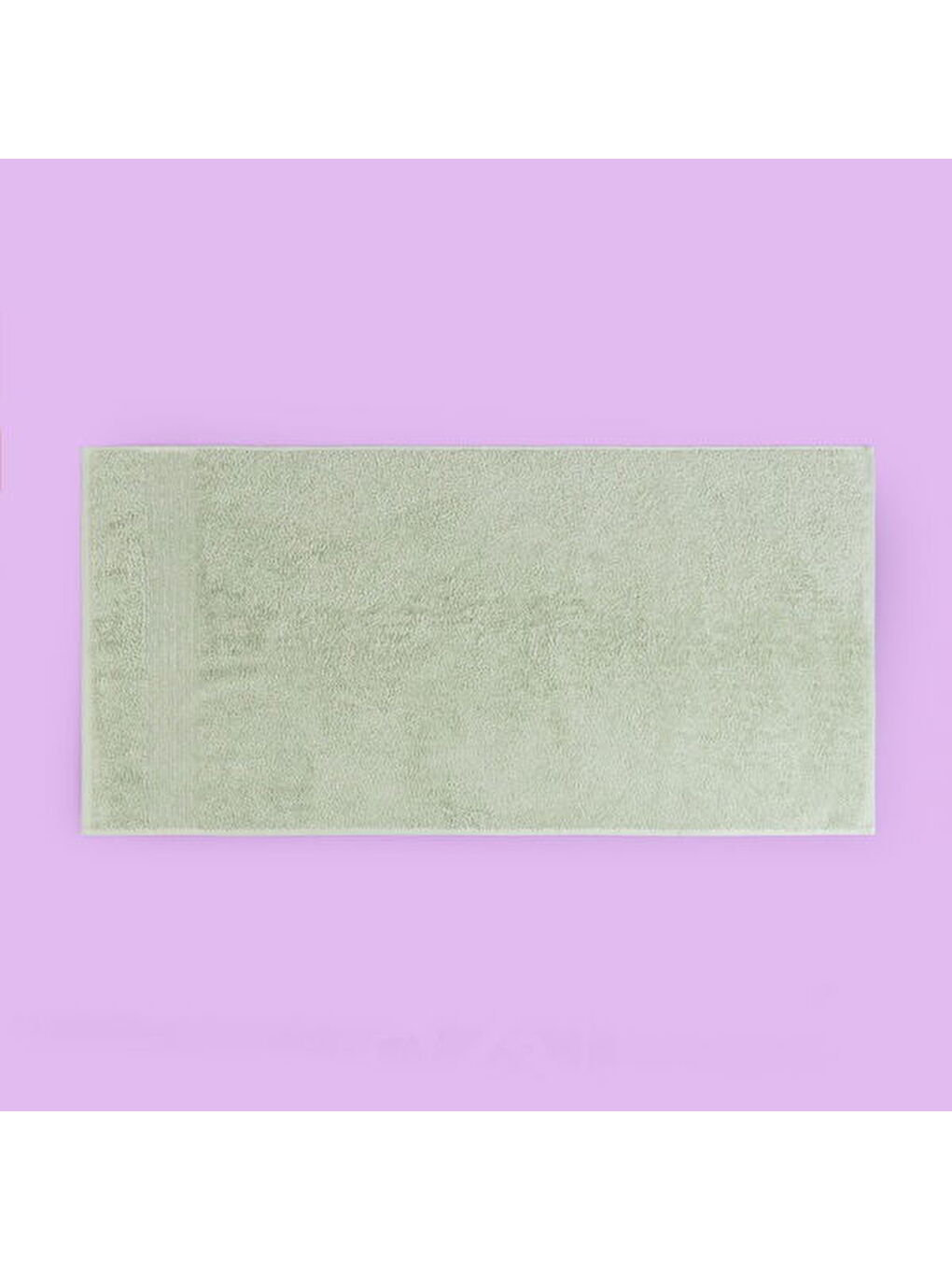 Yeşil Soft Samantha Yüz Havlusu - Mint - 50x100 cm-1
