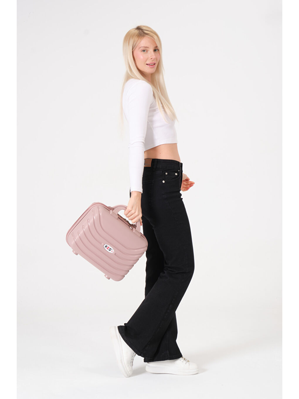 Pudra PP Makyaj Çantası-4