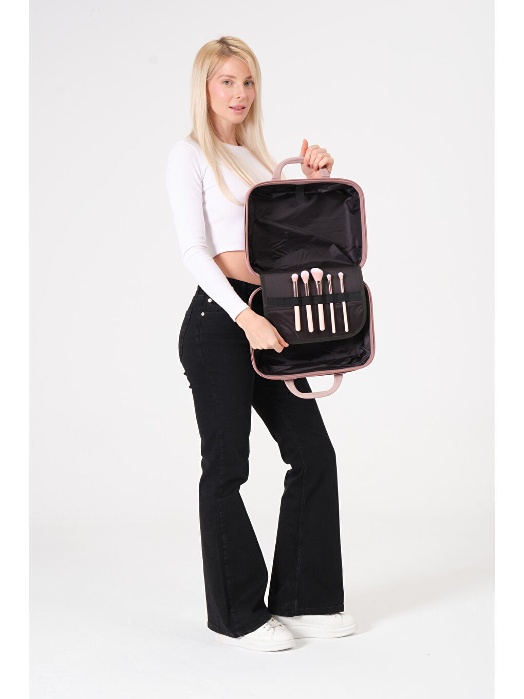 Pudra PP Makyaj Çantası-6