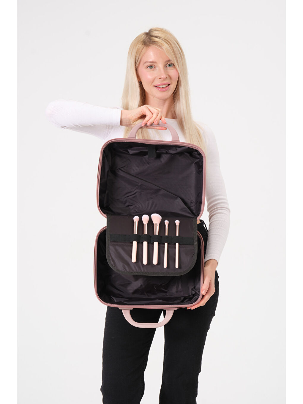 Pudra PP Makyaj Çantası-7