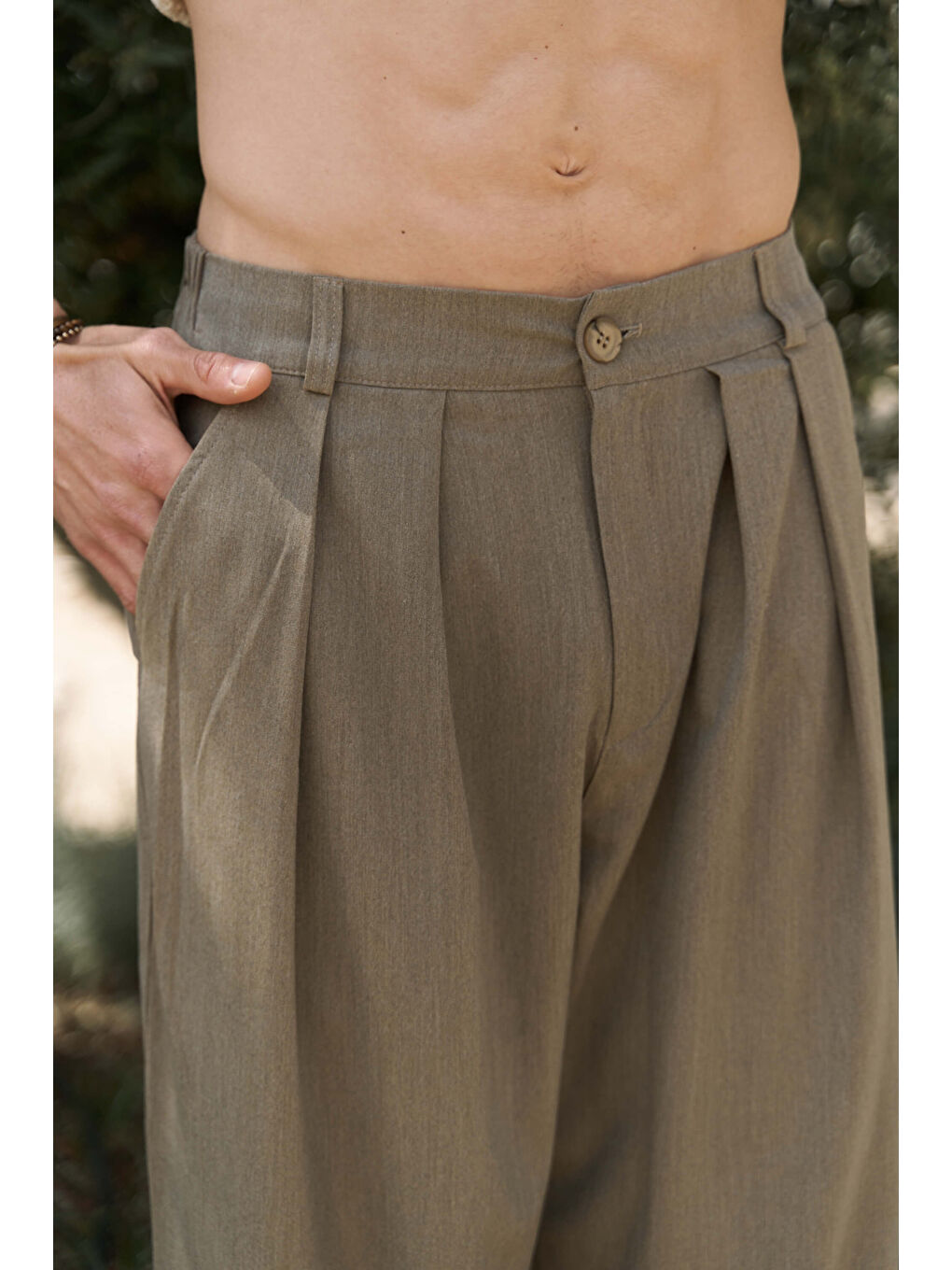 Juro Haki Erkek Pantolon-6