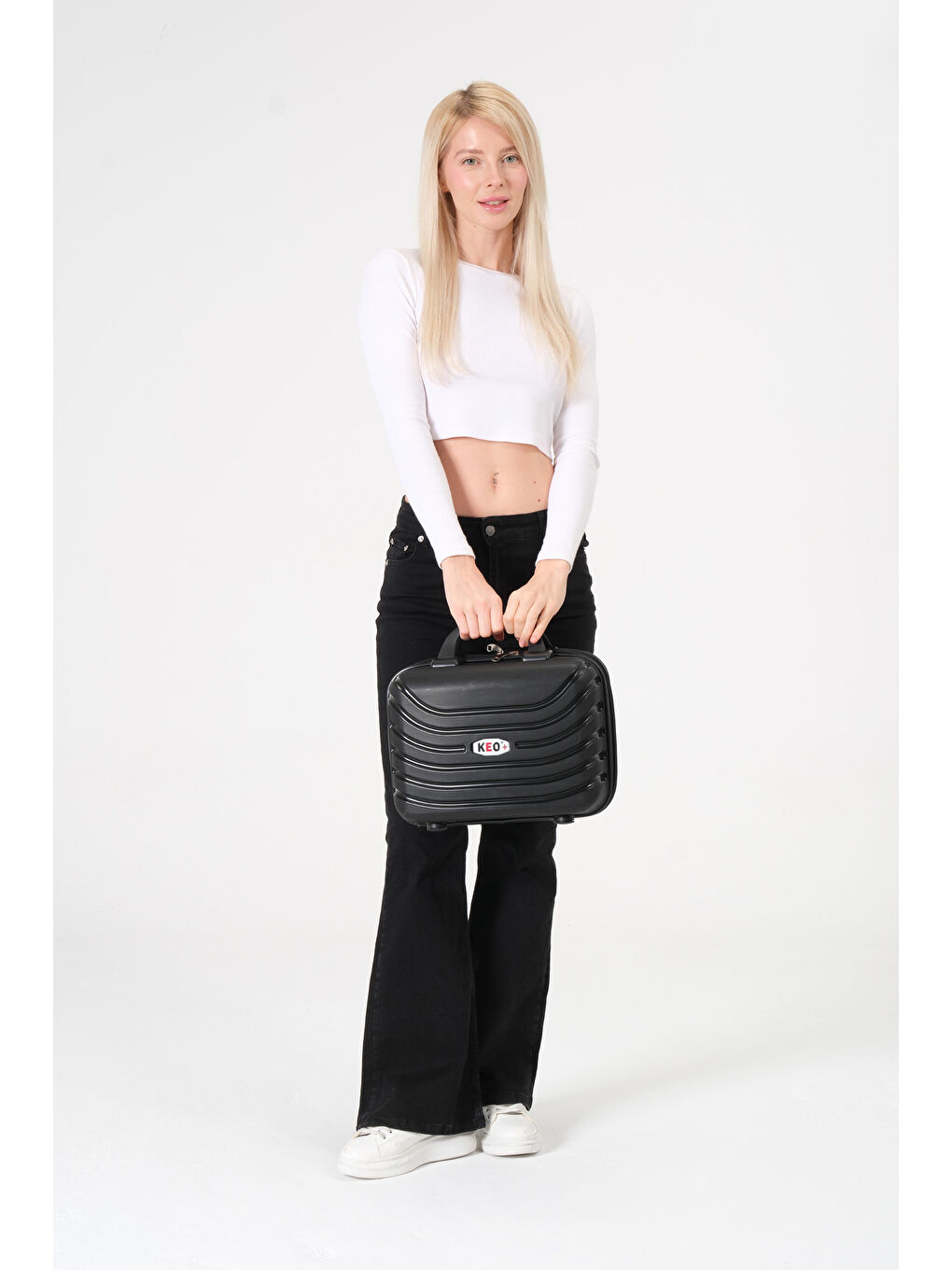 Siyah PP Makyaj Çantası-2