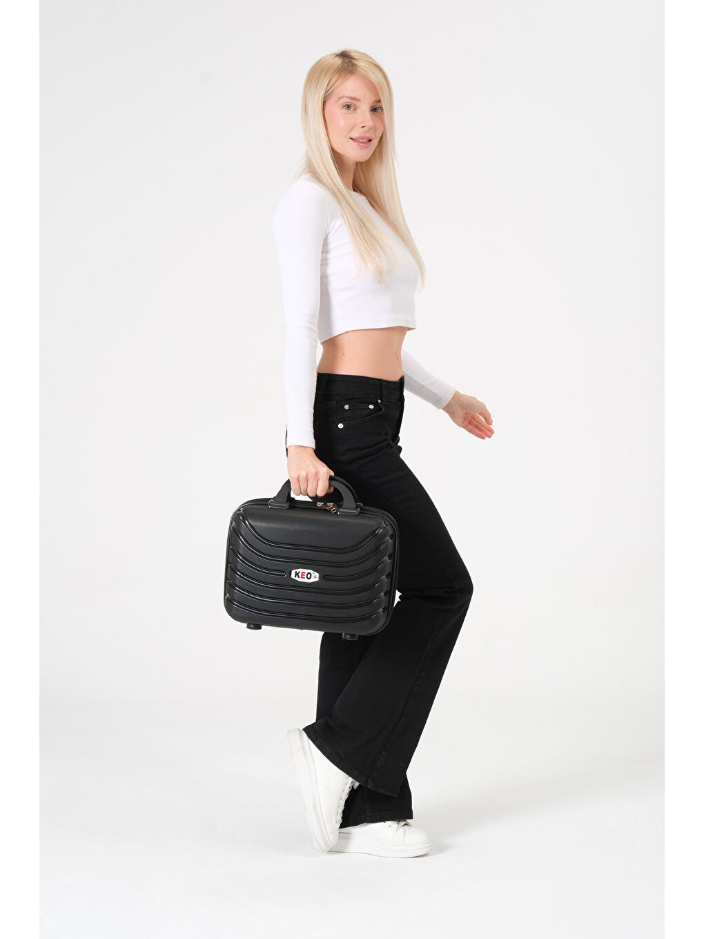 Siyah PP Makyaj Çantası-6