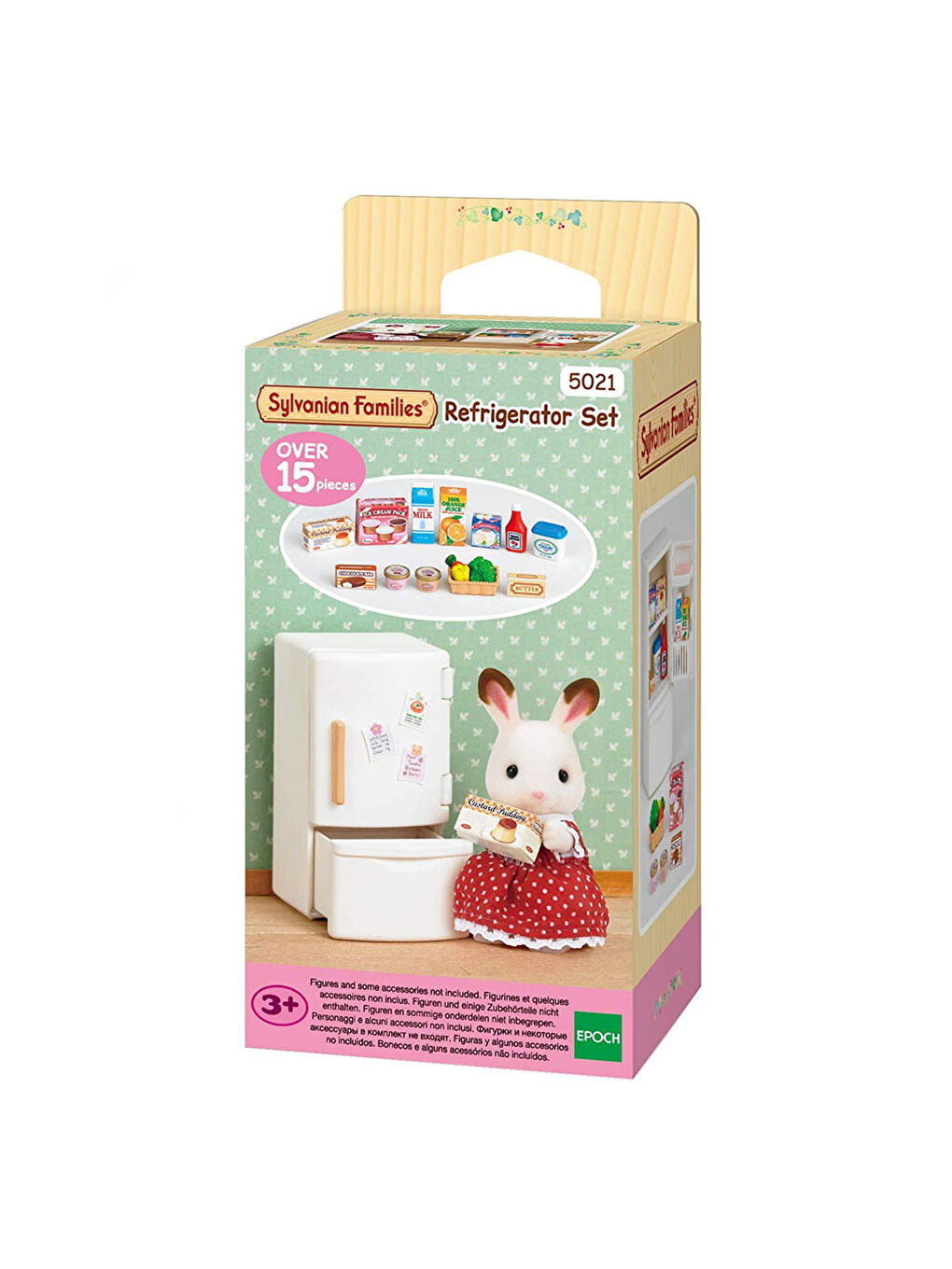 Sylvanian Families Renksiz Buzdolabı Seti 5021 - 4