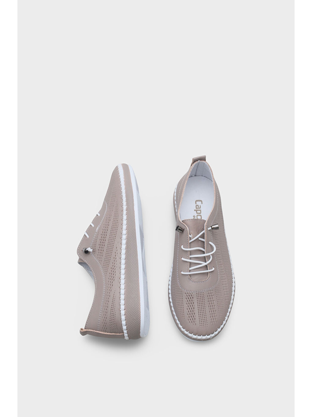 Kahverengi Torrie Hakiki Deri Soft Konfor Tabanlı Kadın Sneaker-4