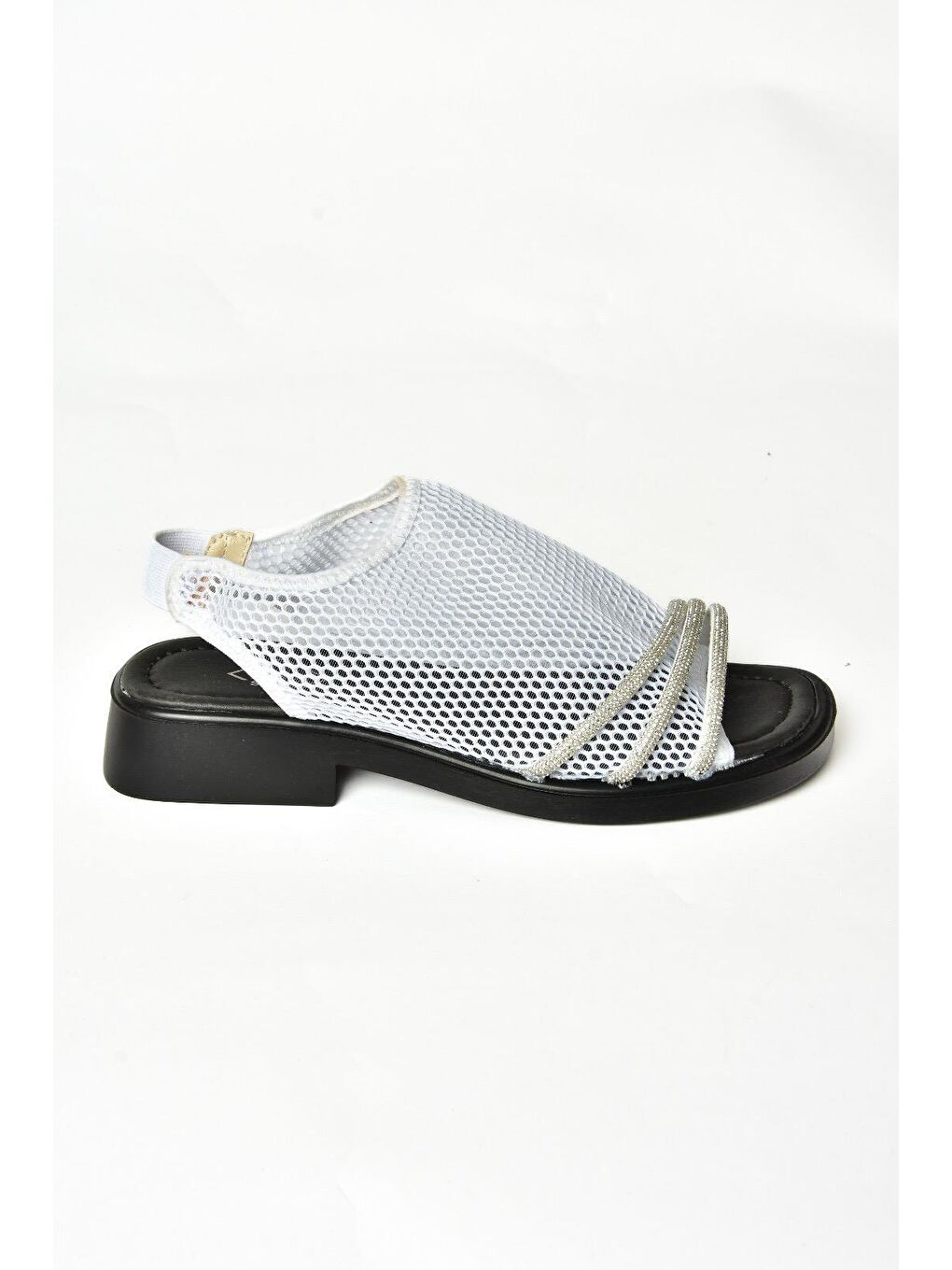 S4769004 Beyaz Kadın Sandalet-3