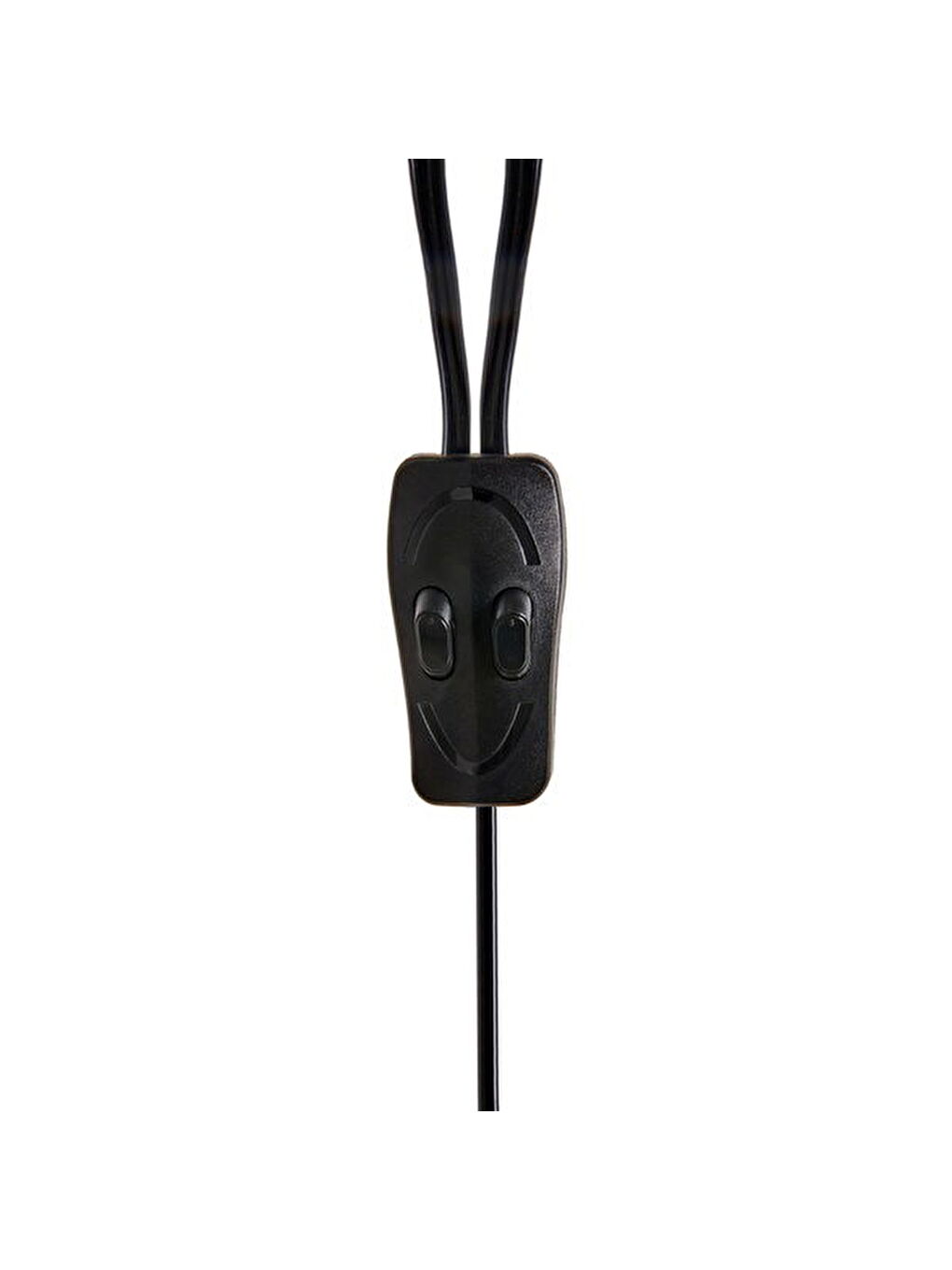 Zenith Oynar Başlıklı 2'li Metal Lambader - Siyah-4