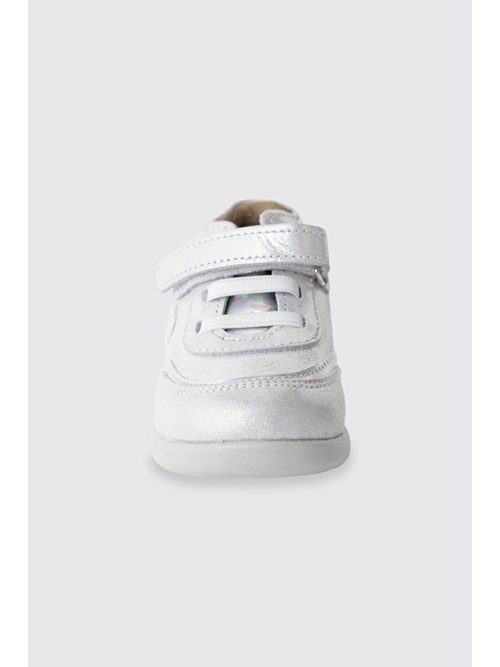 Gri Kız Bebek Hologramlı Gümüş İlkadım-1