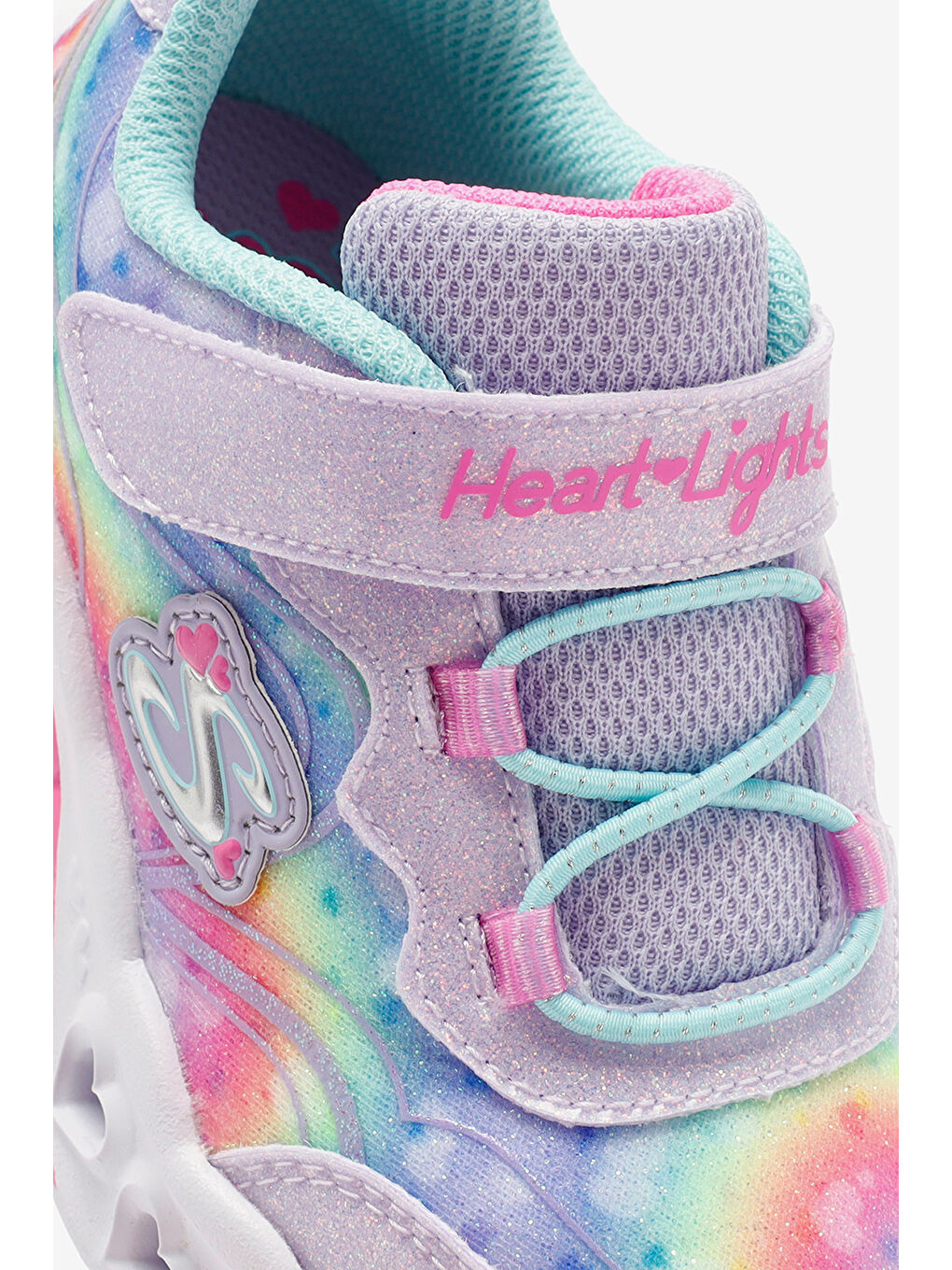 Karışık Flutter Heart Lıghts Kız Bebek Ayakkabı-9