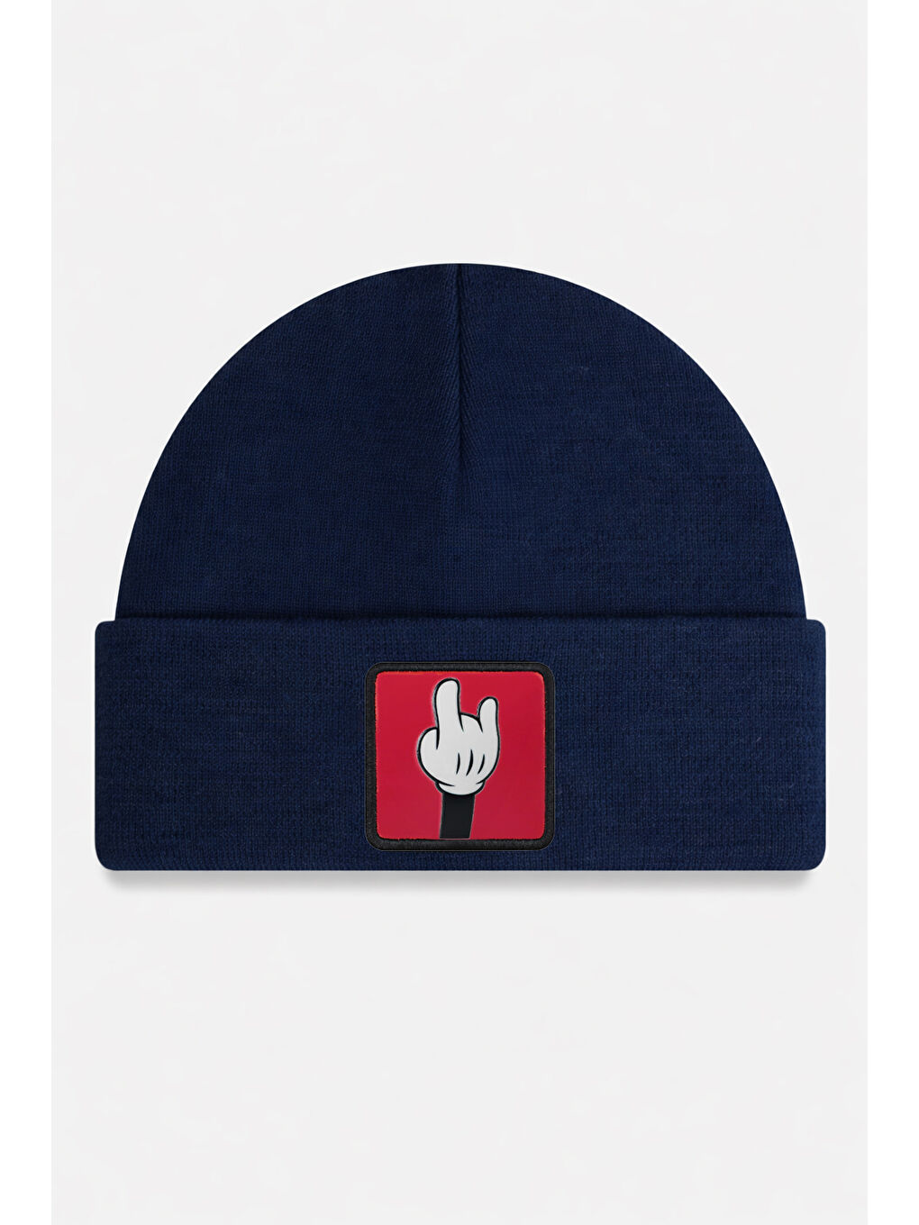 Parmak Logolu Lacivert Bere