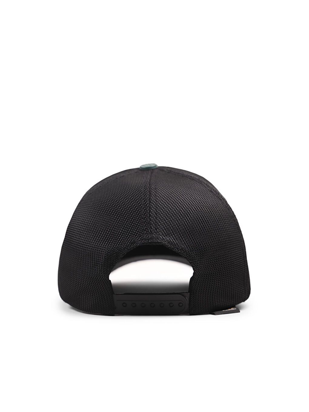 Logolu Cordura Petrol Yeşili-Siyah Trucker Şapka-3