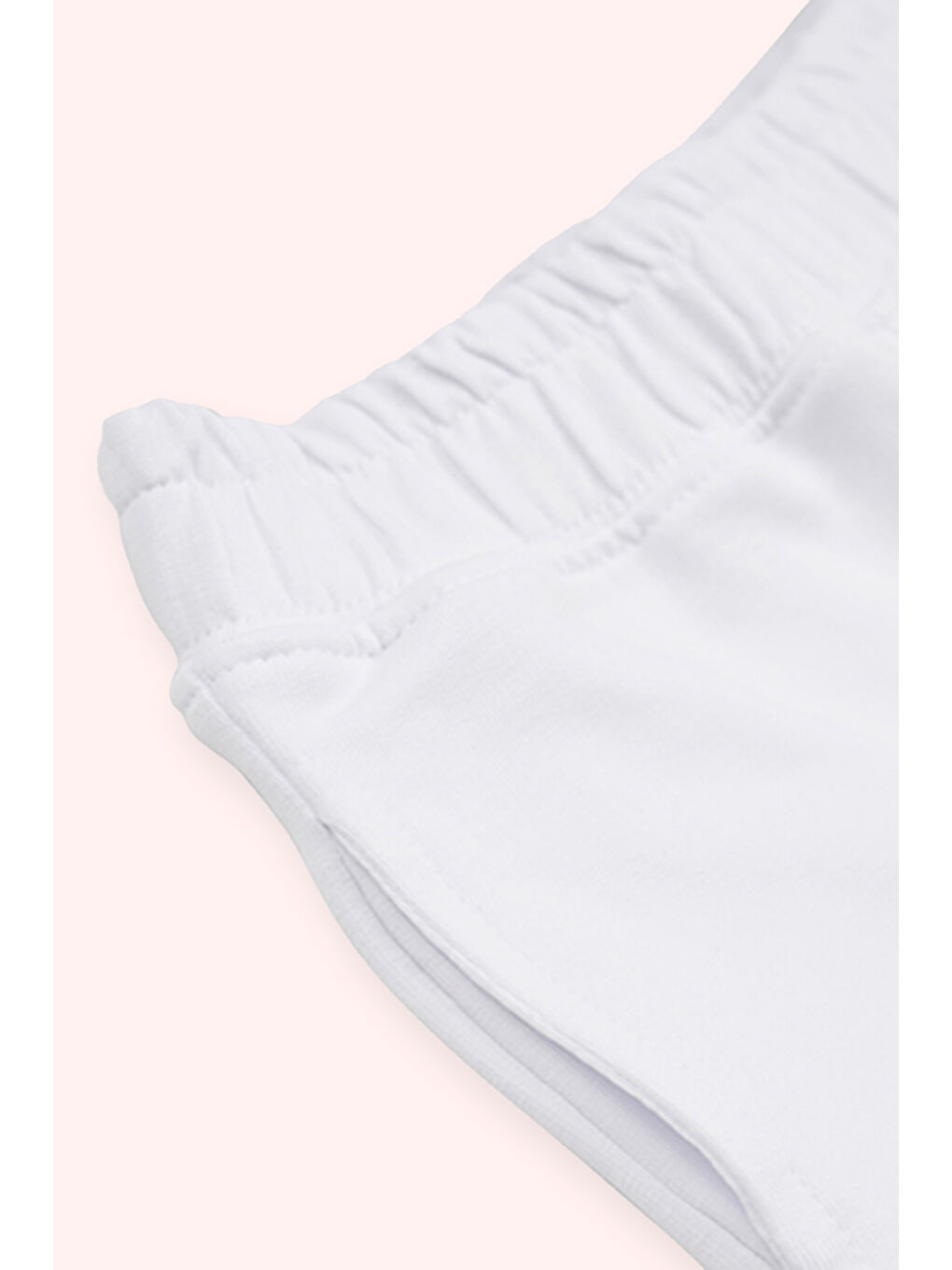 Erkek Bebek 2'li Beyaz Eşofman Takım-1