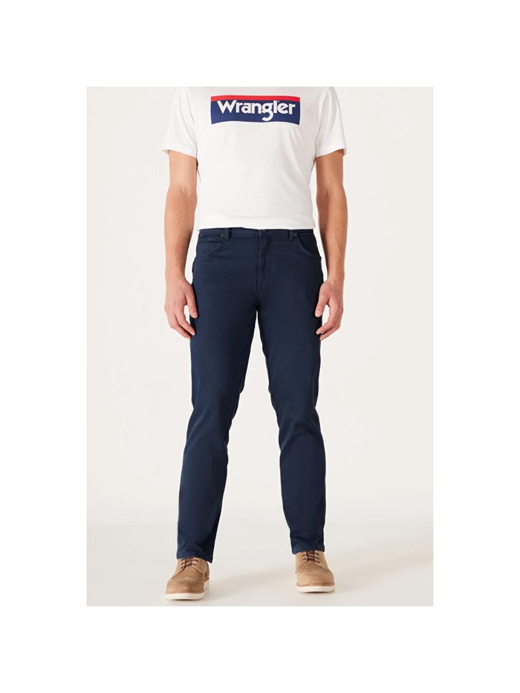 Wrangler Lacivert Texas Slim Erkek Lacivert Jean