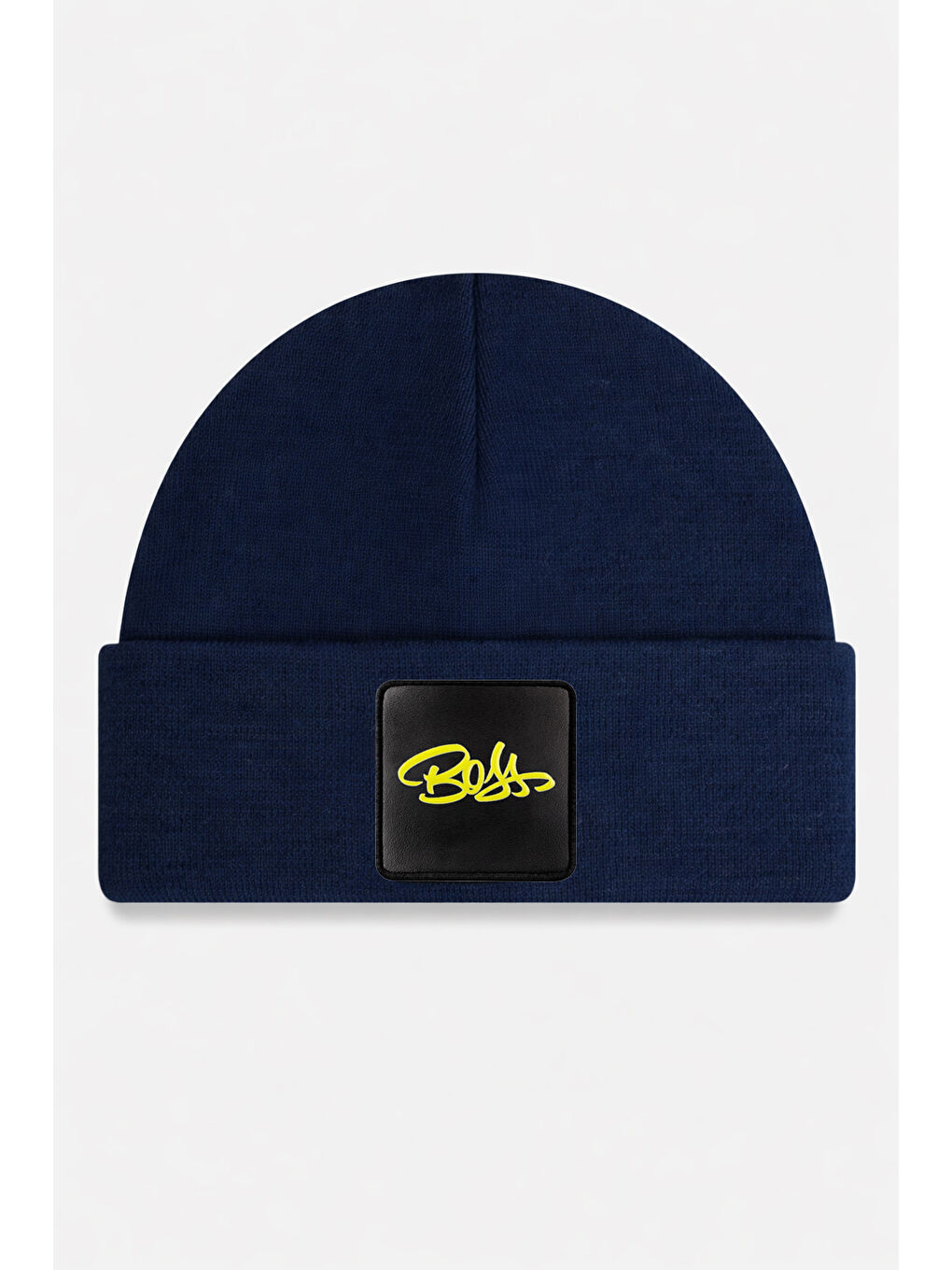 Boss Logolu Lacivert Bere