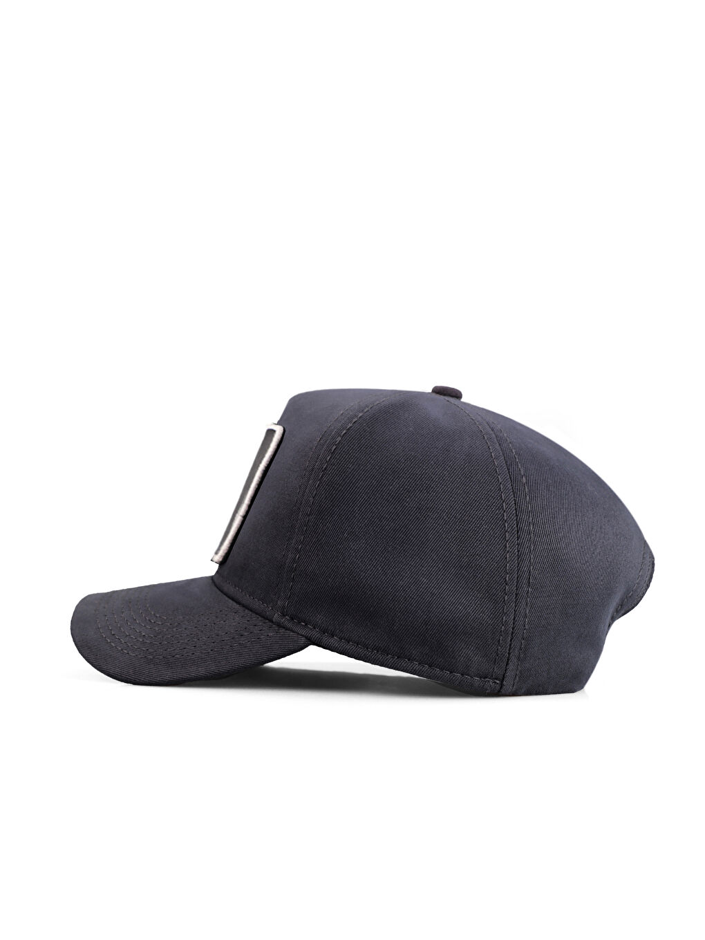 7 Numara Logolu Antrasit Beyzbol Şapka-2