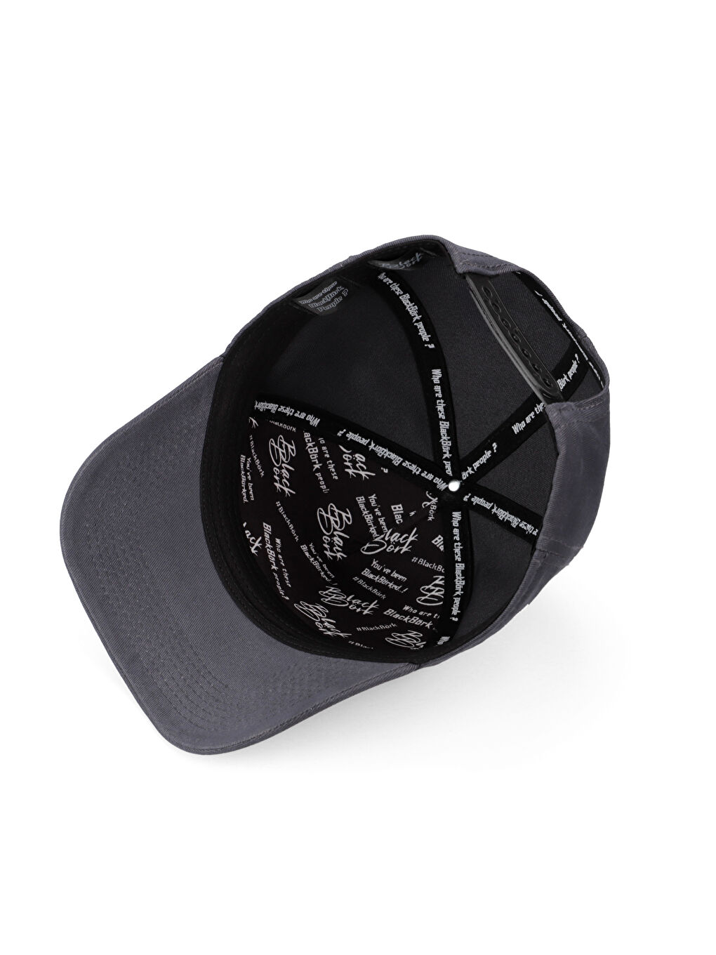 7 Numara Logolu Antrasit Beyzbol Şapka-3