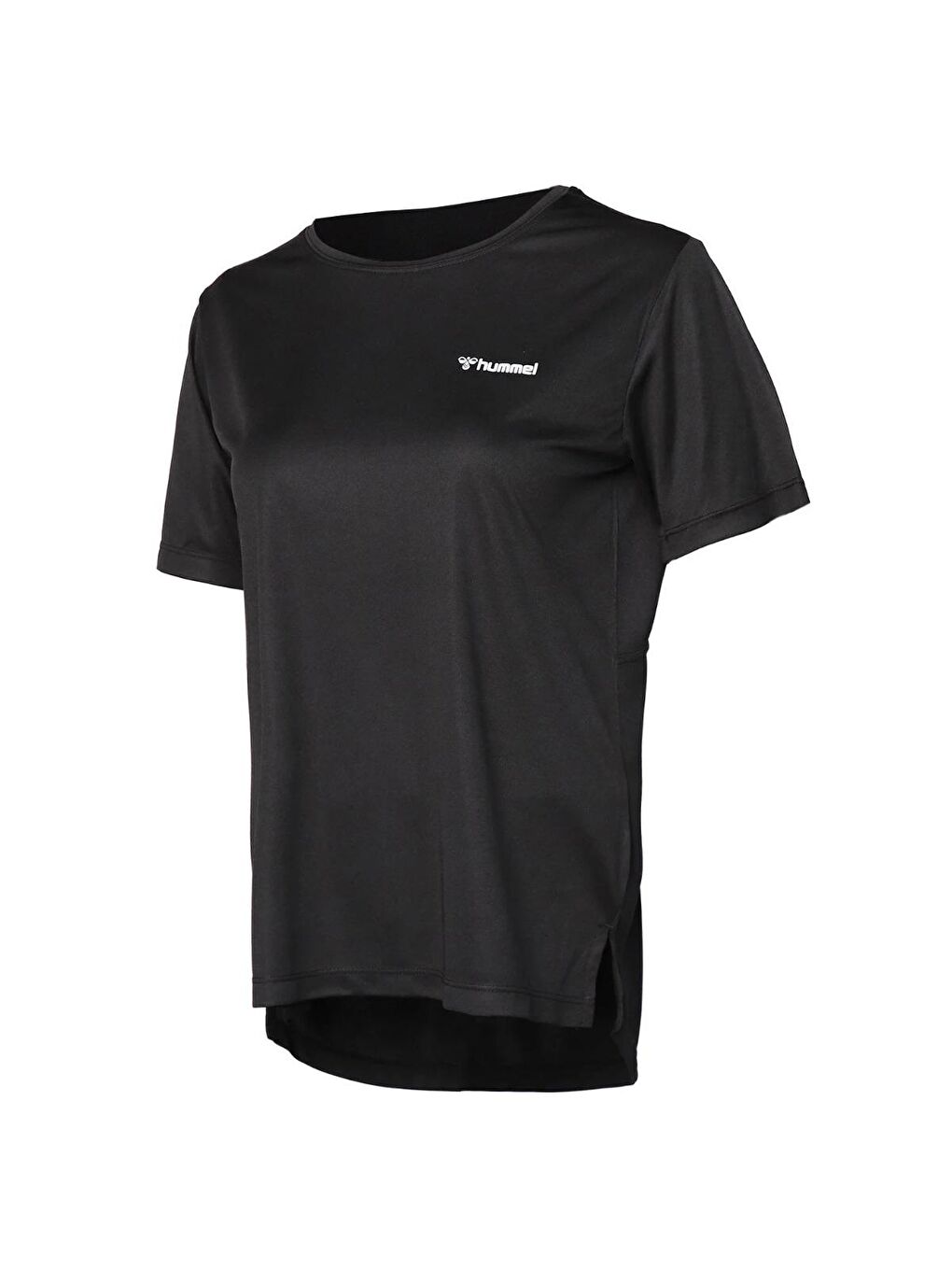 Mallow Kadın Siyah Bisiklet Yaka Tişört