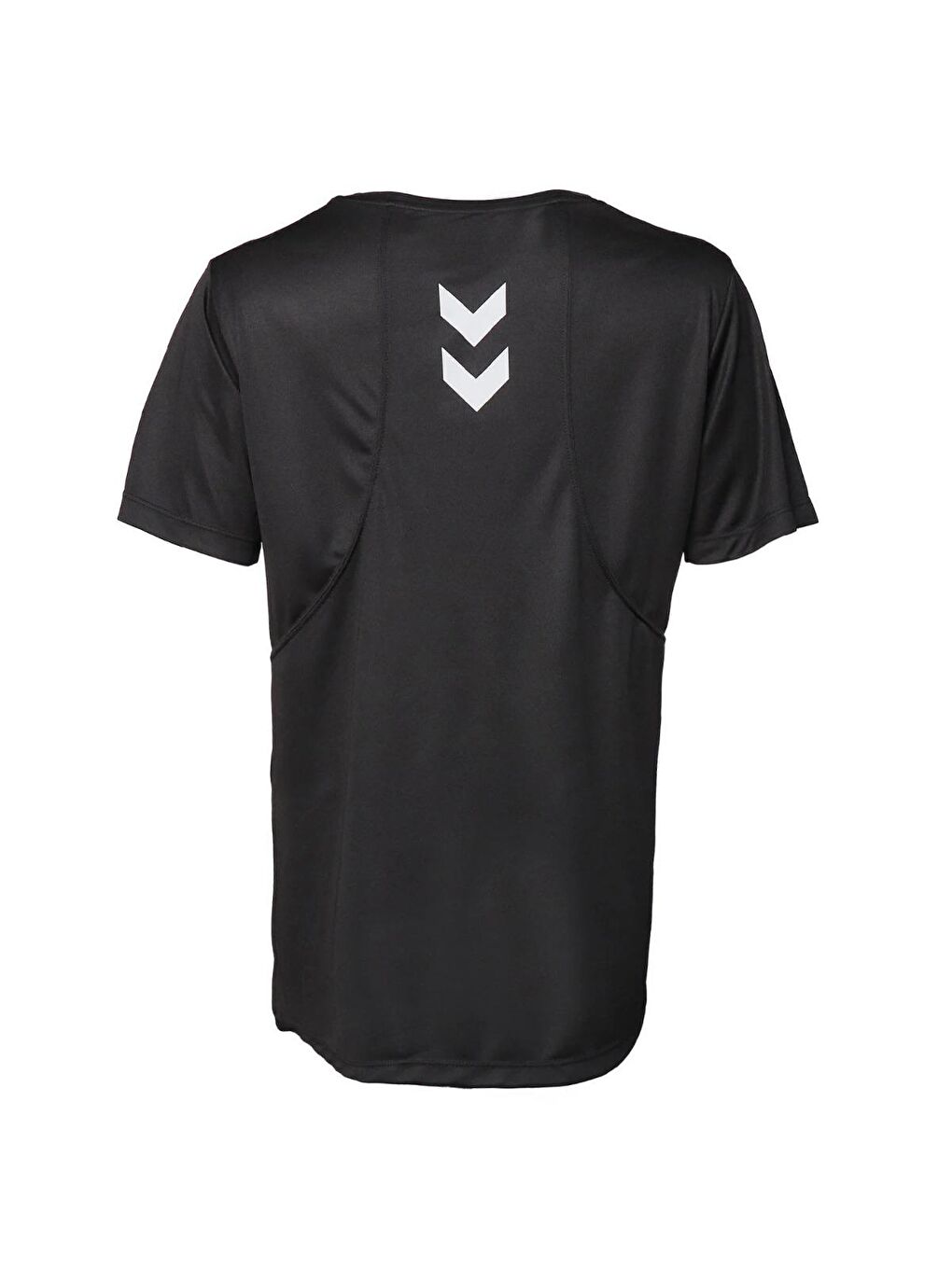 Mallow Kadın Siyah Bisiklet Yaka Tişört-2