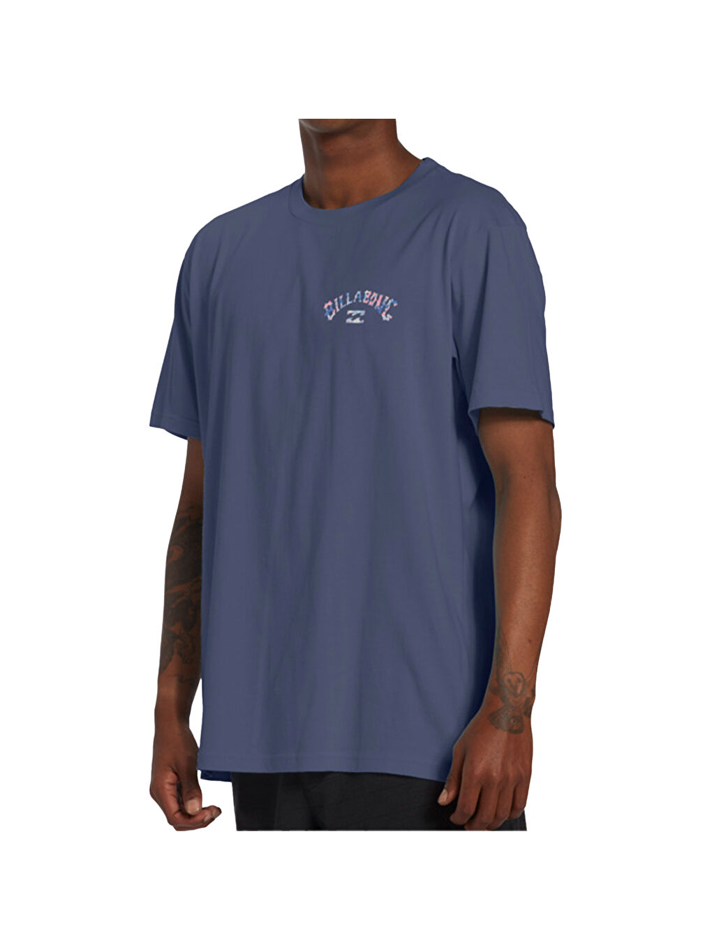 Arch Fill Tees Erkek Mavi Tişört-1