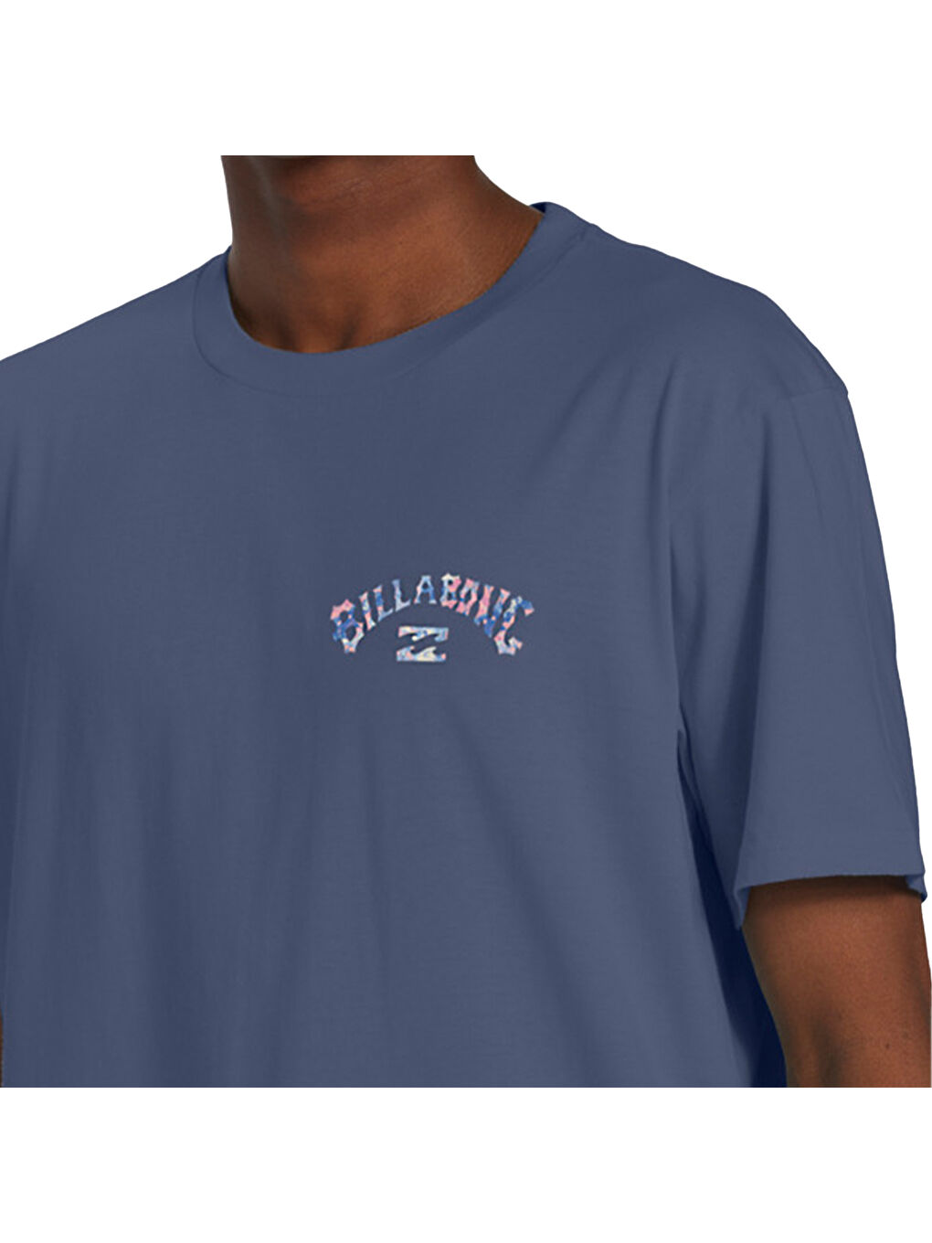 Arch Fill Tees Erkek Mavi Tişört-4