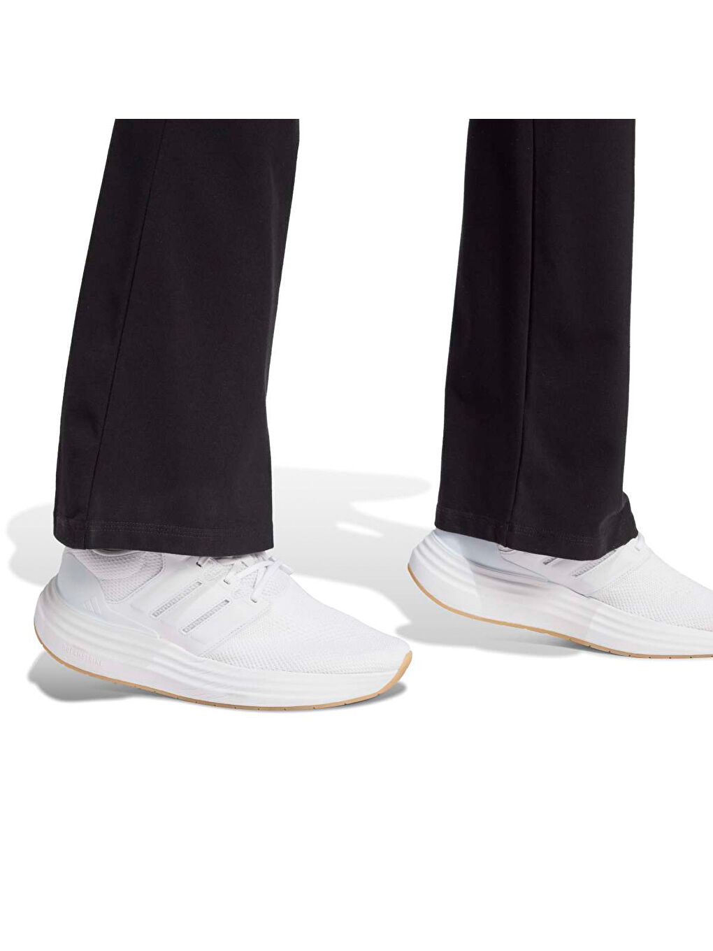 Essentials Small Logo Flared Kadın Siyah Tayt-3