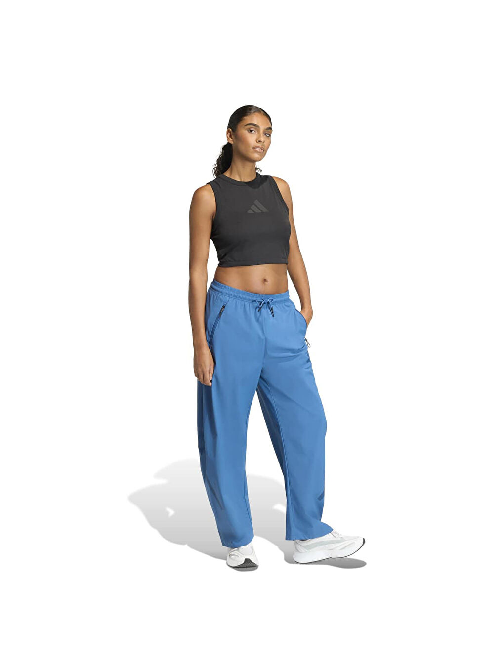 Z.N.E. Kadın Siyah Yuvarlak Yaka Atlet-3