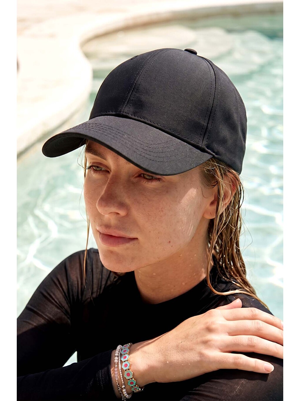 Unisex Basic Kep Şapka 12-1 Siyah-1