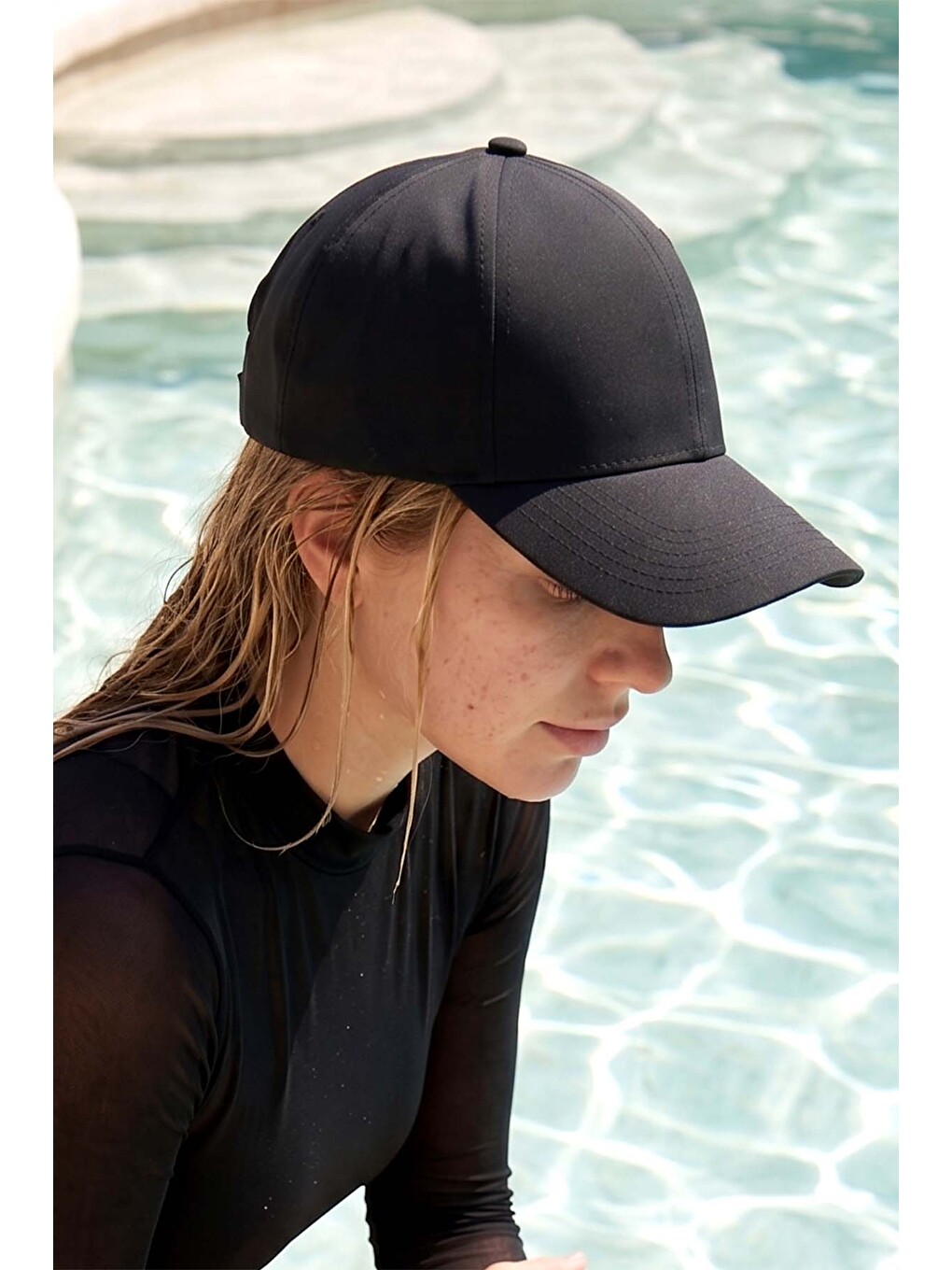 Unisex Basic Kep Şapka 12-1 Siyah-2