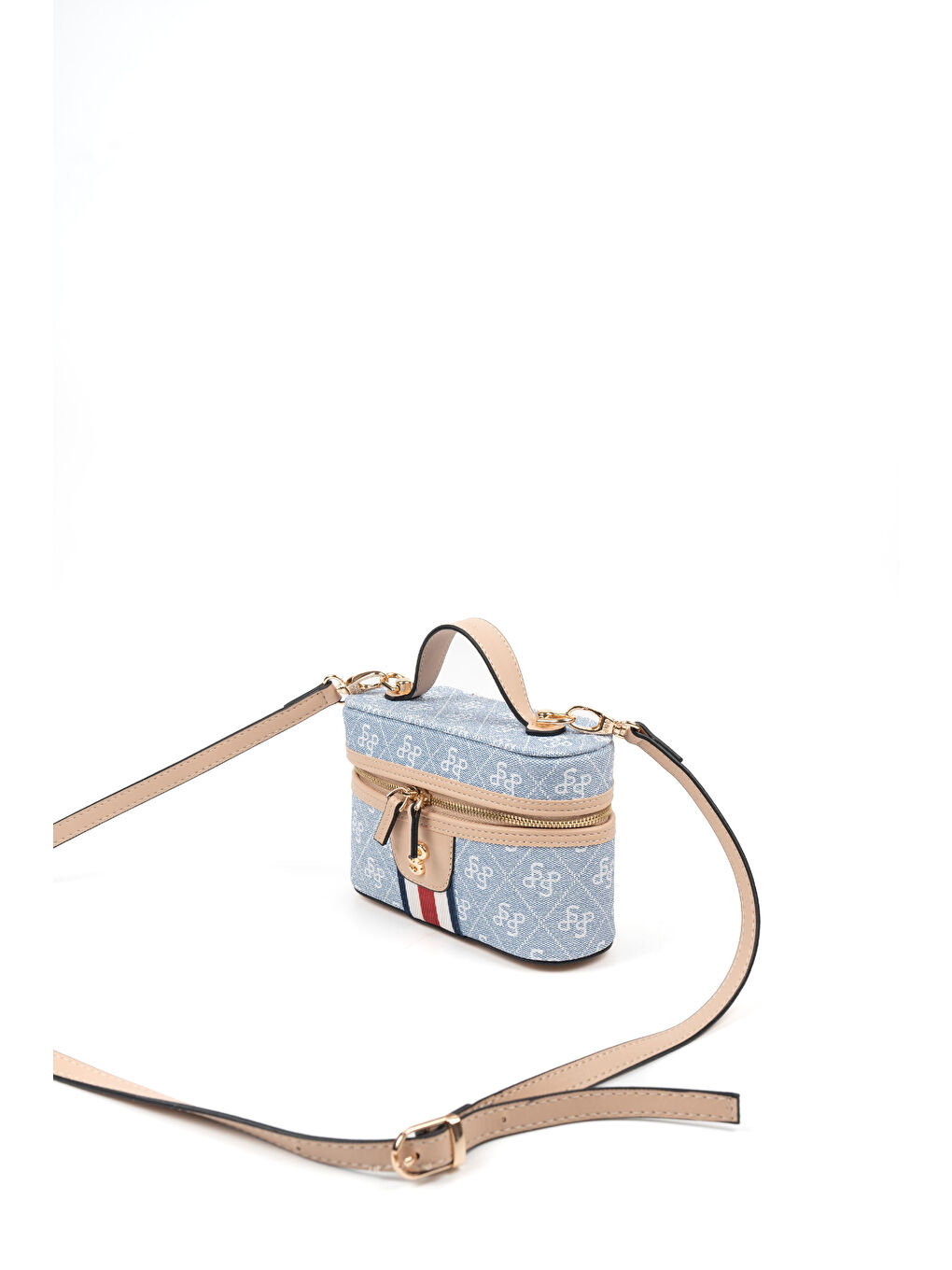 Mavi Kadın Çapraz Çanta 1195-47044 SILVER POLO ÇAPRAZ BAYAN ÇANTASI M178 MAVİ-MAT TEN (MPM)-5