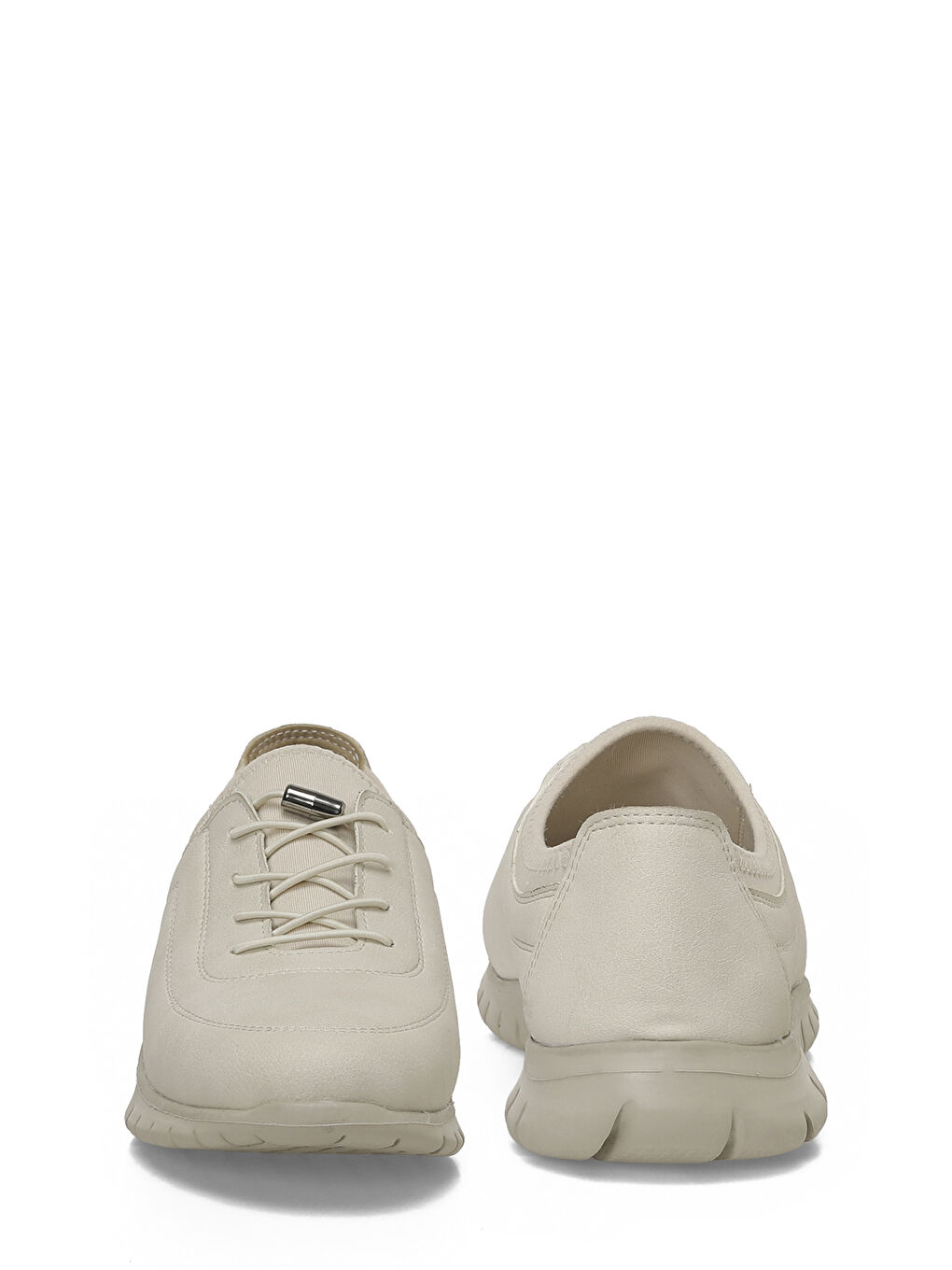 Bej 167131.NZ6FX Altın Kadın Düz Ayakkabı-4