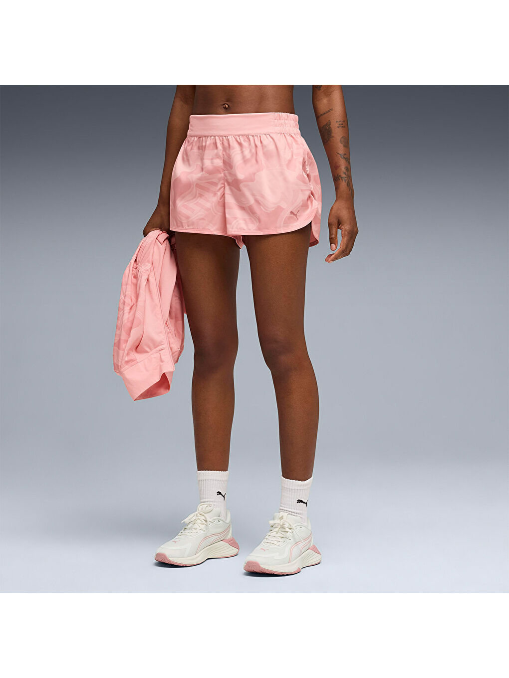 League Woven Kadın Pembe Şort