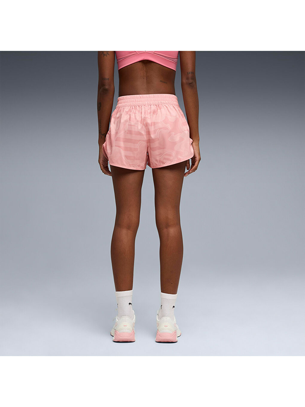 League Woven Kadın Pembe Şort-1