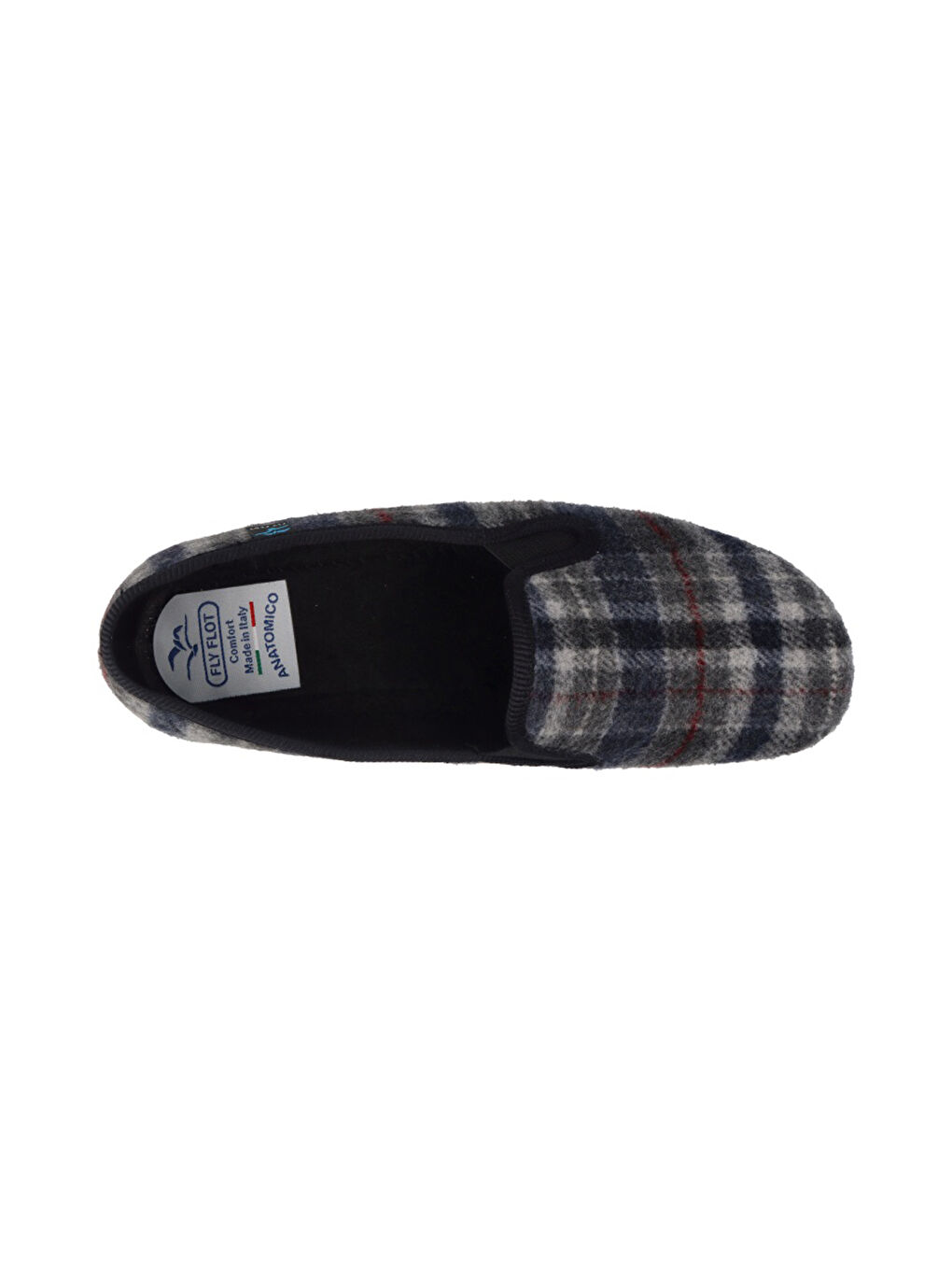 Gri Erkek Panduf 22 646 JD CLOTH MAN FULL_SLIPPER 2001-Blue-3