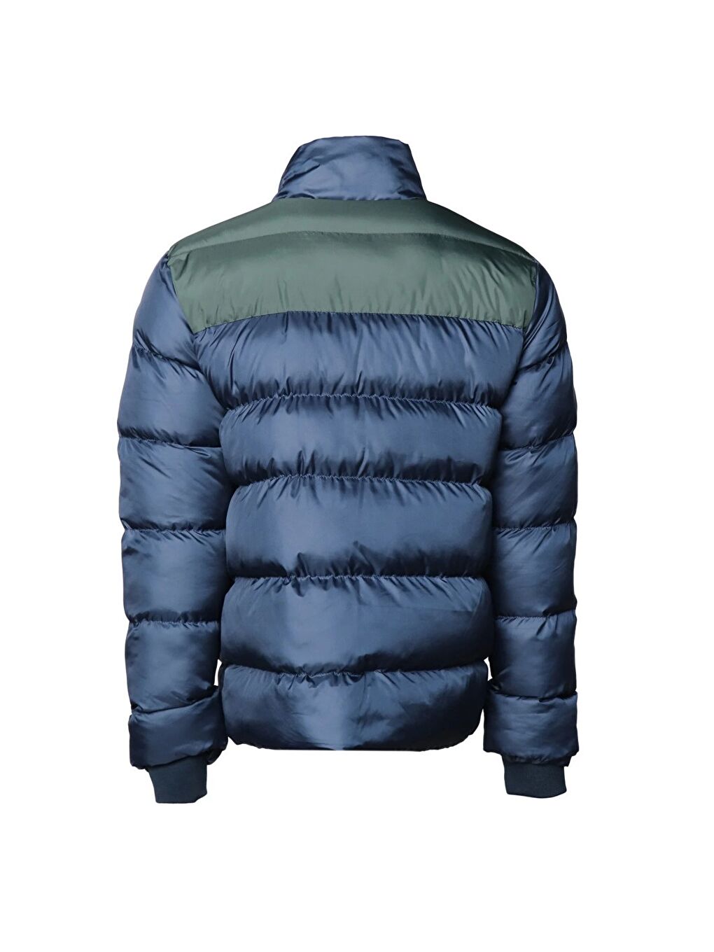 Timothy Erkek Lacivert Dik Yaka Mont-1