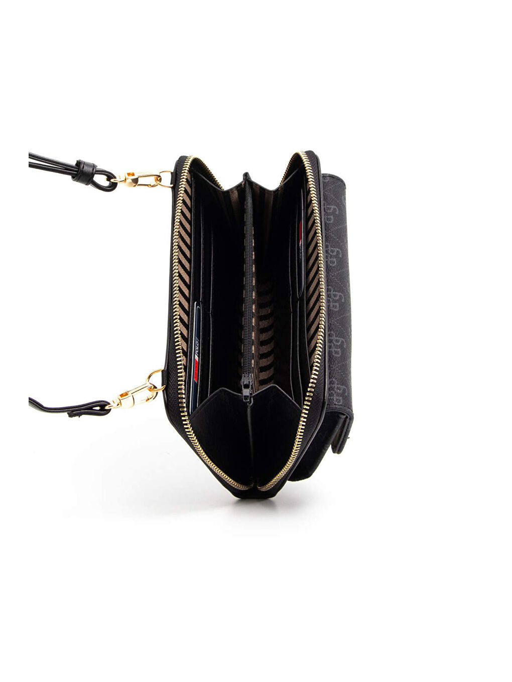 Siyah Kadın Çapraz Çanta 921-45519 SILVER POLO BAYAN PORTFÖY M178 SİYAH-MAT SİYAH-3