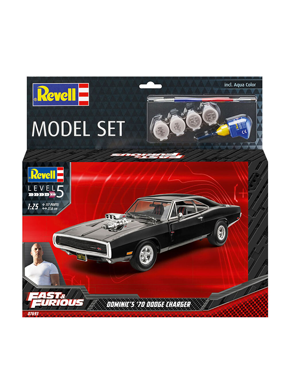 Model Set Araba FF Dominics 70 Dodge 67693-1