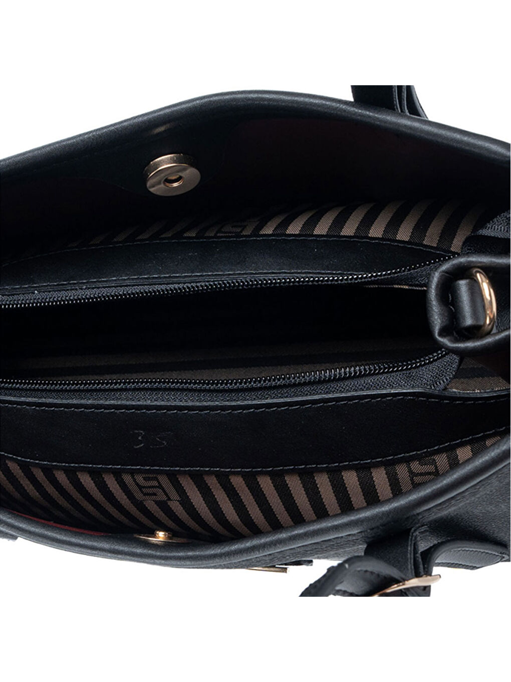 Kahverengi Kadın Omuz Çantası 1252-47962 SILVER POLO BAYAN ÇANTASI M105 KAHVE-MAT LEOPAR TABA-5