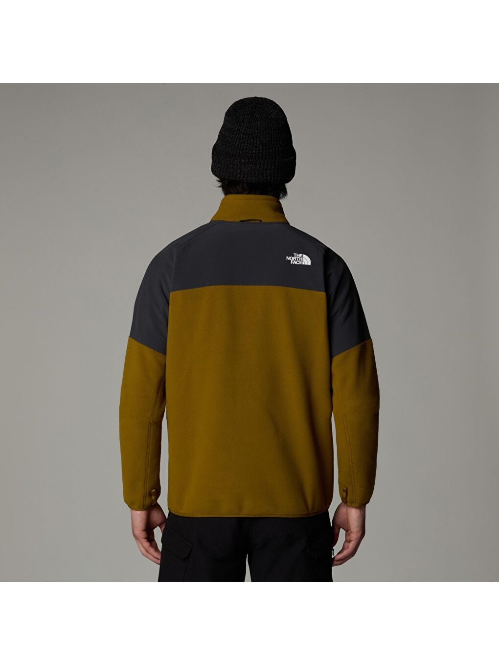 Karışık Glacier Heavyweight Full Zip Dik Yaka Erkek Fermuarlı Sweatshirt Hırka-2